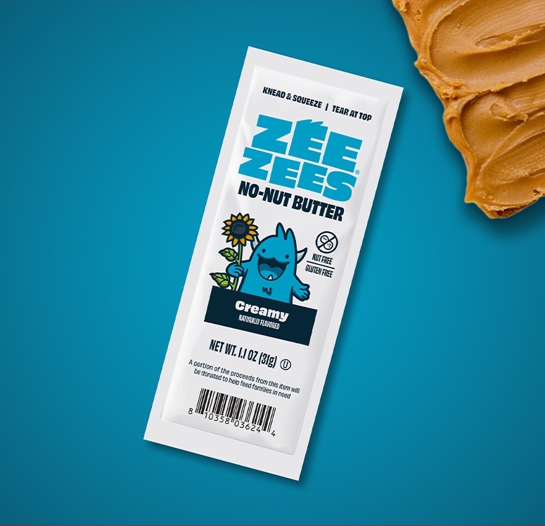 Zee Zees, No-Nut Butter, Creamy, I/W, 1oz